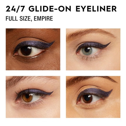 Urban Decay 24/7 Glide-On Waterproof Eyeliner Pencil Long-Lasting Ultra-Creamy Blendable Formula Sharpenable Tip Empire Dark Eggplant Matte