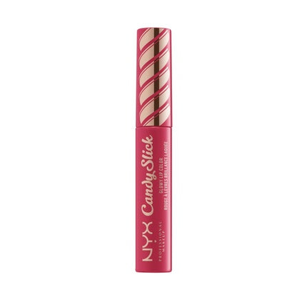 NYX Professional Makeup Candy Slick Glowy Lip Color Gloss in Watermelon Taffy Coral Pink