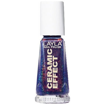 Layla Cosmetics 1243R23-052 Ceramic Effect Nail Polish The Butterfly Effect 10ml