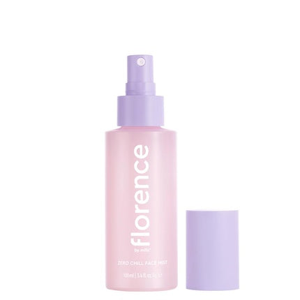 Florence by Mills Zero Chill Face Mist Rose Infused Face Mist Rose and Lavender Calming Moisture Natural Skin Smoother Vegan Cruelty-Free 3.4 Fl Oz