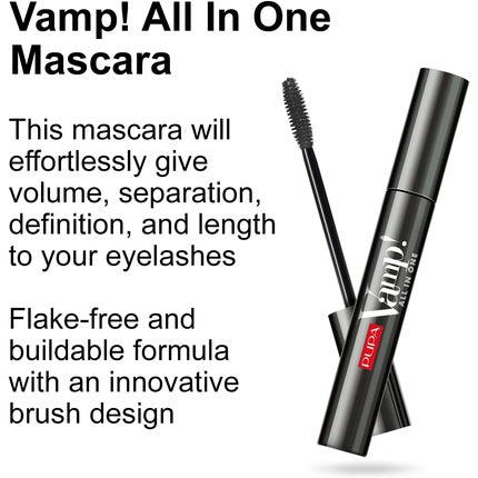 Pupa Vamp! All In One Mascara 101 Black 9ml