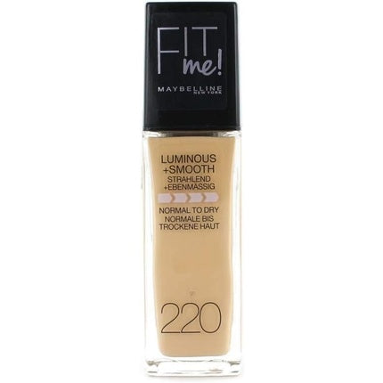 Maybelline Fit Me Luminous + Smooth Foundation 220 Natural Beige 30ml