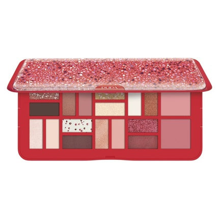 Pupa Palette L Stoneland - Red 004 By Pupa