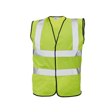 Lynx Plus High Visibility Safety Vest Yellow Size XL