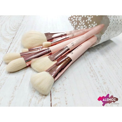 Golden Rose Nude Face Tapered Brush