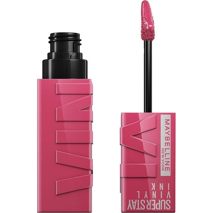 Maybelline New York Lip Color Smudge-free Long Lasting up to 16h Liquid Lipstick Shine Finish SuperStay Vinyl Ink 20 Coy