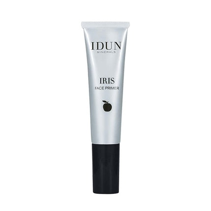 IDUN Minerals Liquid Face Primer Iris Silky Finish 100% Vegan Activated Charcoal Safe for Sensitive Skin Grey 0.87 oz