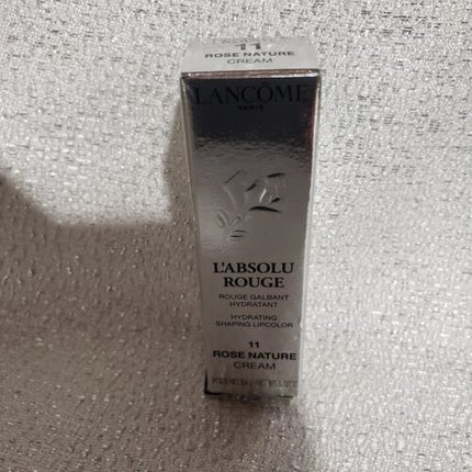 Lancome L'Absolu Rouge Cream Lipstick 11 Rose Nature 3.4g