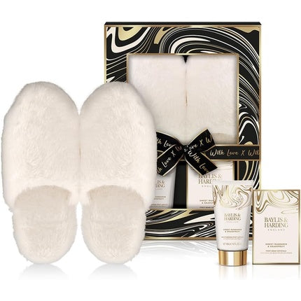 Baylis＆Harding Sweet Pansarin＆Grapefruit豪华拖鞋礼品套装 - 素食友好