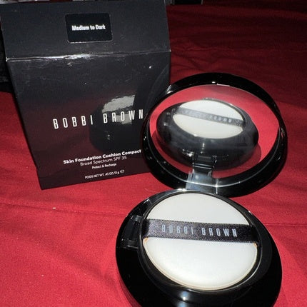 Bobbi Brown Skin Foundation Cushion Compact SPF35 Medium To Dark 13g