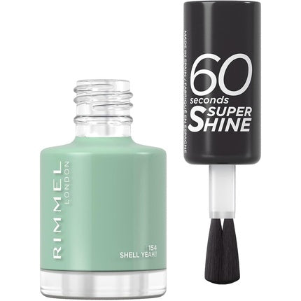 Rimmel London 60 Seconds Super Shine Nail Polish 154 Shell Yeah 8ml