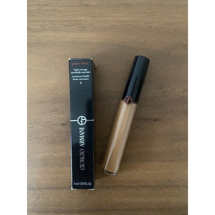 Giorgio Armani Power Fabric High Coverage Stretchable Concealer Shade 12 - Brand New in Packaging