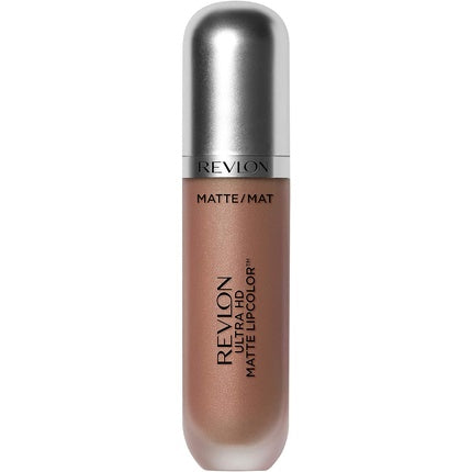 Revlon Ultra HD Matte Lipcolor Velvety Lightweight Matte Liquid Lipstick in Nude Brown Seduction 6g