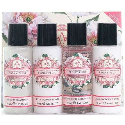 Somerset Toiletry Travel Body Care Gift Set - Peony 4pcs