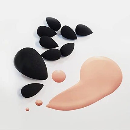 Ibra Blender Sponge Set Of 3 Black Sponges