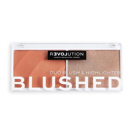 Revolution Relove Blushed Duo Blush &amp; Highlighter Queen