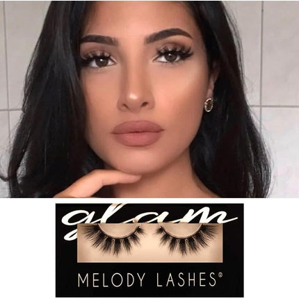 Melody Lashes Glam Collection Purple