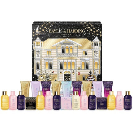 Baylis & Harding Ladies Luxury 24 Days of Beauty Advent Calendar Gift Set Vegan Friendly