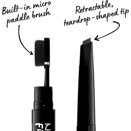 Nyx Fill &amp; Fluff Eyebrow Pomade Pencil Brunett 15g