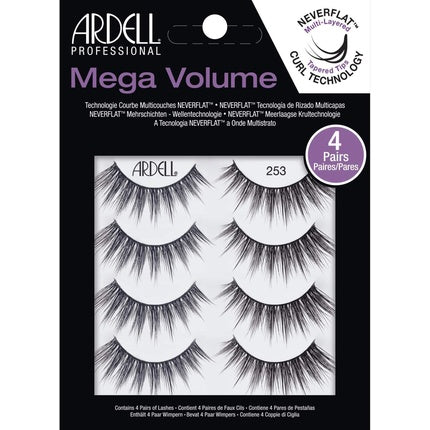 Ardell Mega Volume False Eyelashes - Pack of 4