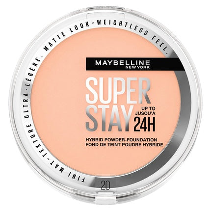 Maybelline New York 2-in-1 Powder Makeup Waterproof and Mattifying