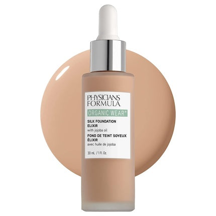 Physicians Formula Organic Wear All Natural Liquid Foundation Elixir Light Full Coverage 03 - Light
