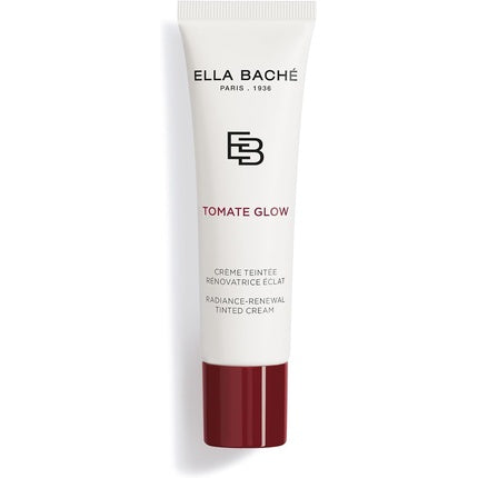 Ella Baché Tomato Glow Tinted Cream with Glow Effect 30ml Rose - Face Care with Super Glow for Fresh Complexion - Smoothing Cream with Antioxidants