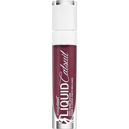 Wet'n Wild Megalast Liquid Catsuit High Shine Lipstick Wine is the Answer Black