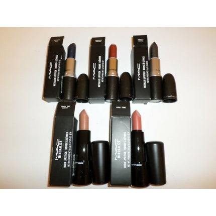 MAC Metallic Mineralize Rich &amp; Powder Kiss Love Me Lipstick F/S 3g &amp; 3.6g