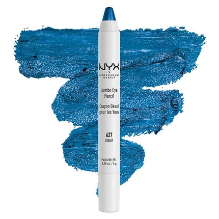 NYX Professional Makeup Jumbo Eye Pencil Cobalt Dark Blue with Silver Glitter