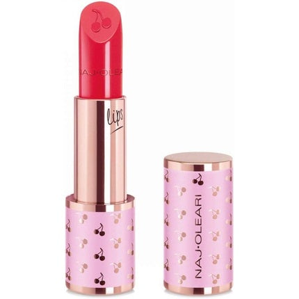 NAJ-OLEARI Creamy Delight Lipstick Makeup for Women 13 Red Geranium