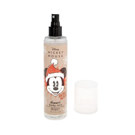MAD Beauty Disney Mickey Mouse Body Mist Silver Shimmering Frosted Berries Christmas Gift Jingle All The Way Elegant Body Care