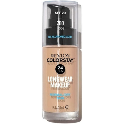 Revlon Colorstay Liquid Foundation Makeup for Normal/Dry Skin SPF 20 Longwear