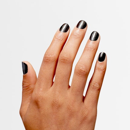 OPI Infinite Shine Long-Wear Dark Pearl Finish Opaque Gray Nail Polish 0.5 fl oz