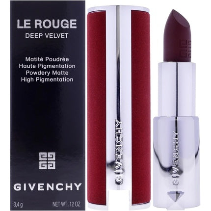 Givenchy Le Rouge Deep Velvet Matte Lipstick N38 Grenat Fume for Women 0.11 oz