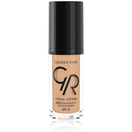 Golden Rose Total Cover 2 in 1 SPF15 Foundation & Concealer 04 Beige