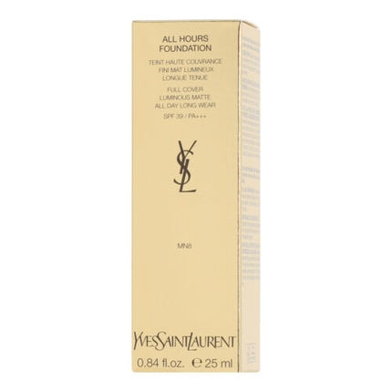 Yves Saint Laurent Encre De Peau All Hours Foundation Mn8 25ml
