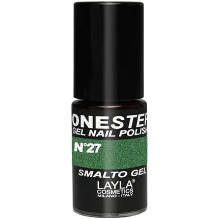 LAYLA COSMETICS One Step Gel Nail Polish Lux Grass Number 27