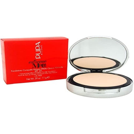 Pupa Extreme Matt Compact Foundation 010 Porcelain