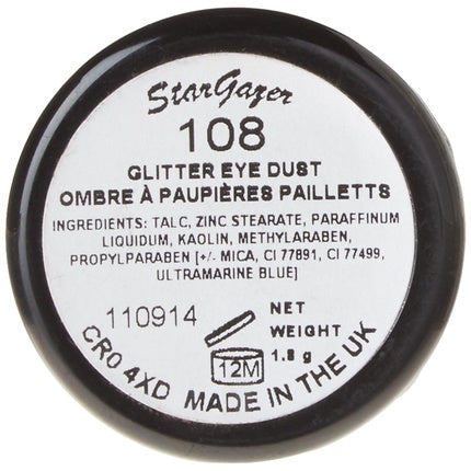 Stargazer Products Glitter Eyeshadow Powder Number 108 2g