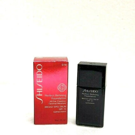 Shiseido Perfect Refining Liquid Foundation D10 Golden Brown 30ml SPF15