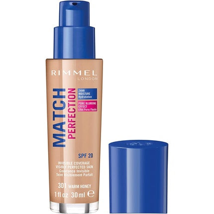 Rimmel Match Perfection Foundation, Warm Honey, 30ml