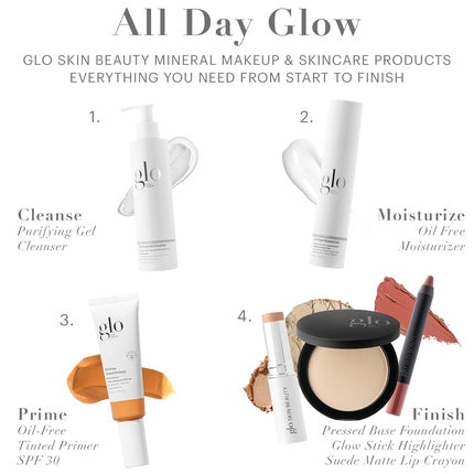 Glo Skin Beauty Pressed Base Powder Foundation Makeup Golden Medium