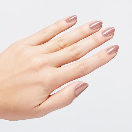 OPI Infinite Shine Long-Wear Bright Metallic Finish Opaque Pink Nail Polish 0.5 fl oz