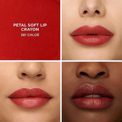Laura Mercier Petal Soft Lipstick Crayon Chloe Warm Red 0.06oz 1.6g