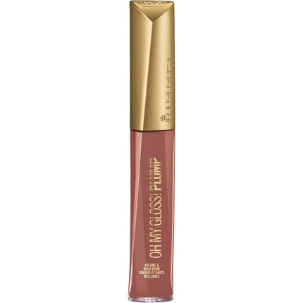 Stay Plumped 759 Spiced Nude Lip Gloss by Rimmel London 0.21 Oz