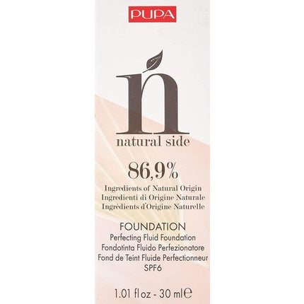Pupa Natural Side Foundation 010 30ml