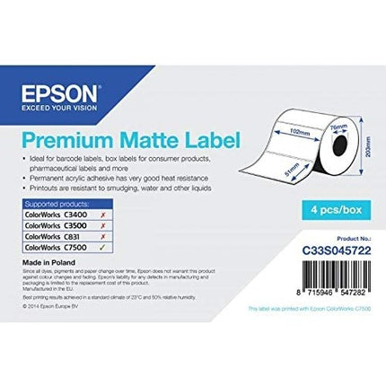 Premium Matte Die-Cut
