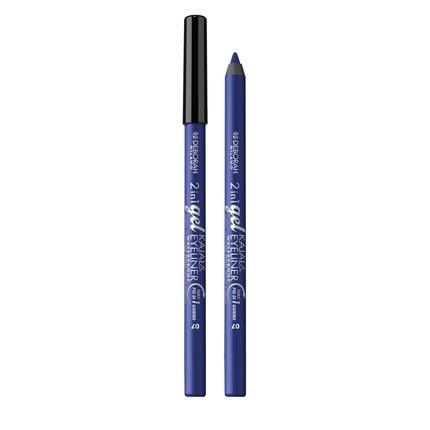 Deborah Milano Kajal 2-in-1 Eyeliner and Waterproof Eyeliner 07 Blue 1.21g