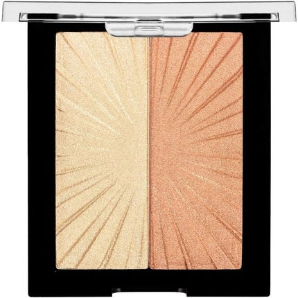 Wet n Wild MegaGlo Hello Halo Blushlighter Rouge and Highlighter Duo with Soft and Customizable Reflective Shades and Pearl Pigments for Radiant Skin - I Met Someone
